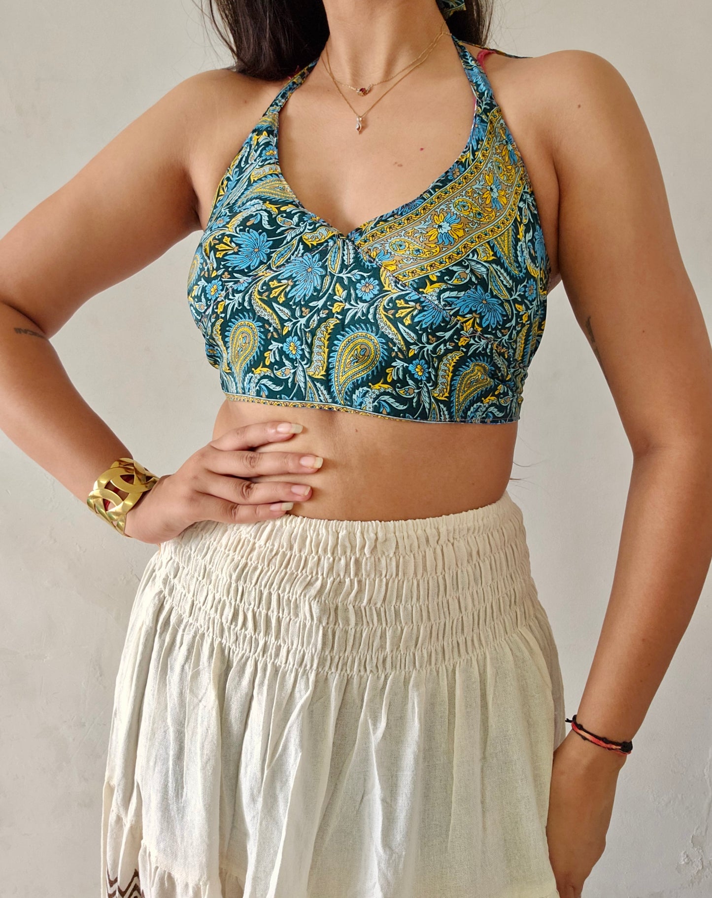 Convertible 2 in 1 Halter top