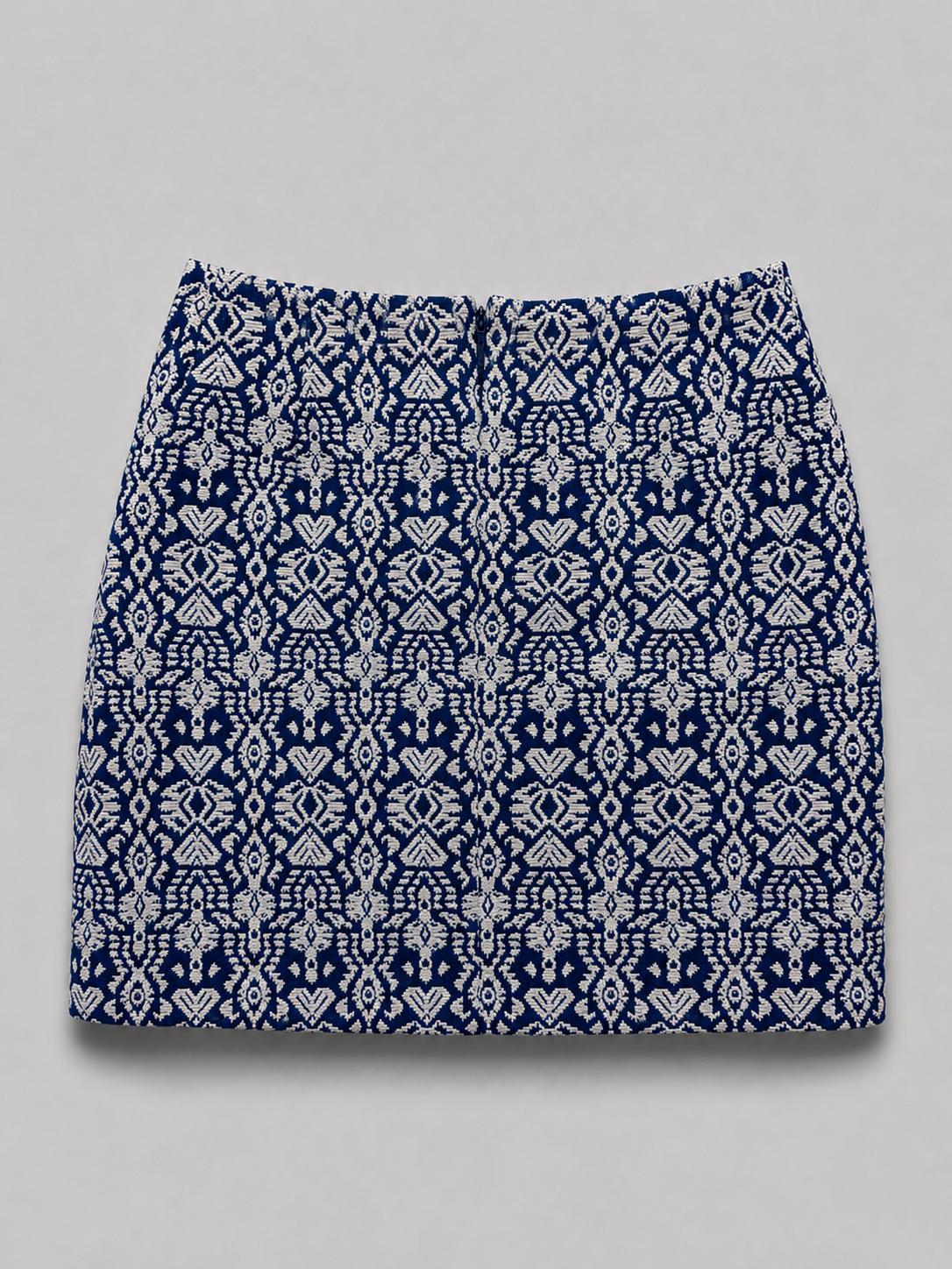 Abstract print skirt