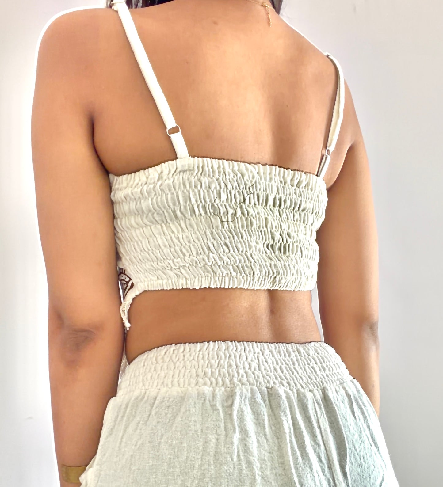 Jute cotton tank top 2