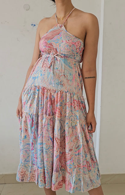 Cutout designer dress