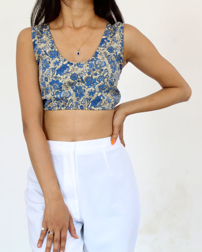 Udaipuri Crop top