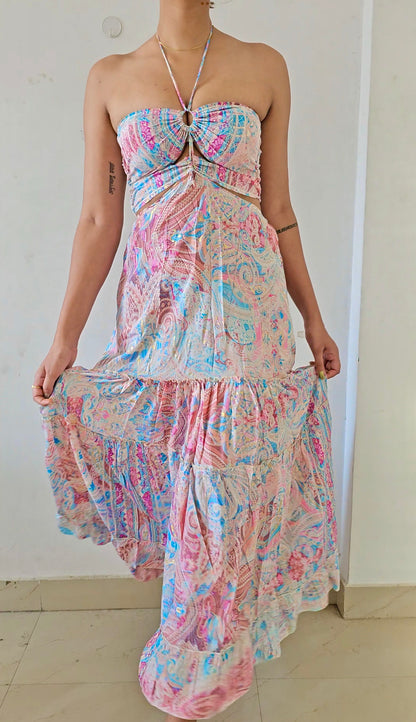 Cutout designer dress