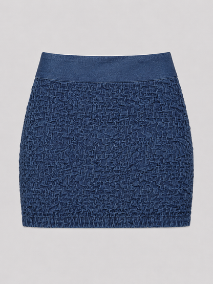 Denim skirt