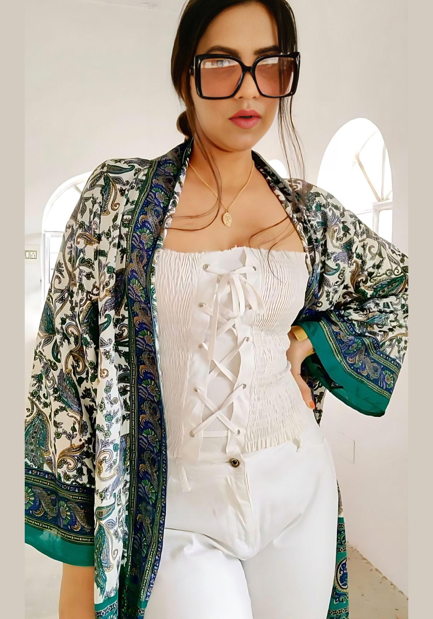 Kimono shrug/ cover up
