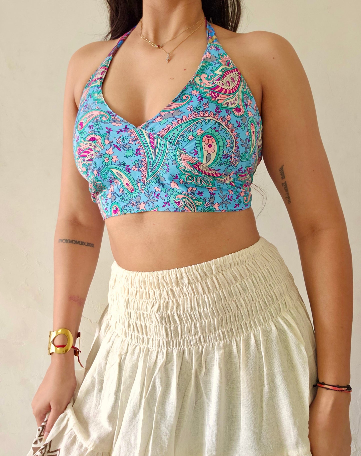 Convertible 2 in 1 Halter top