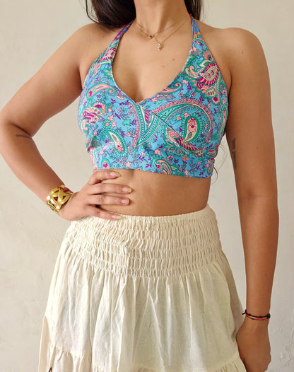Convertible 2 in 1 Halter top