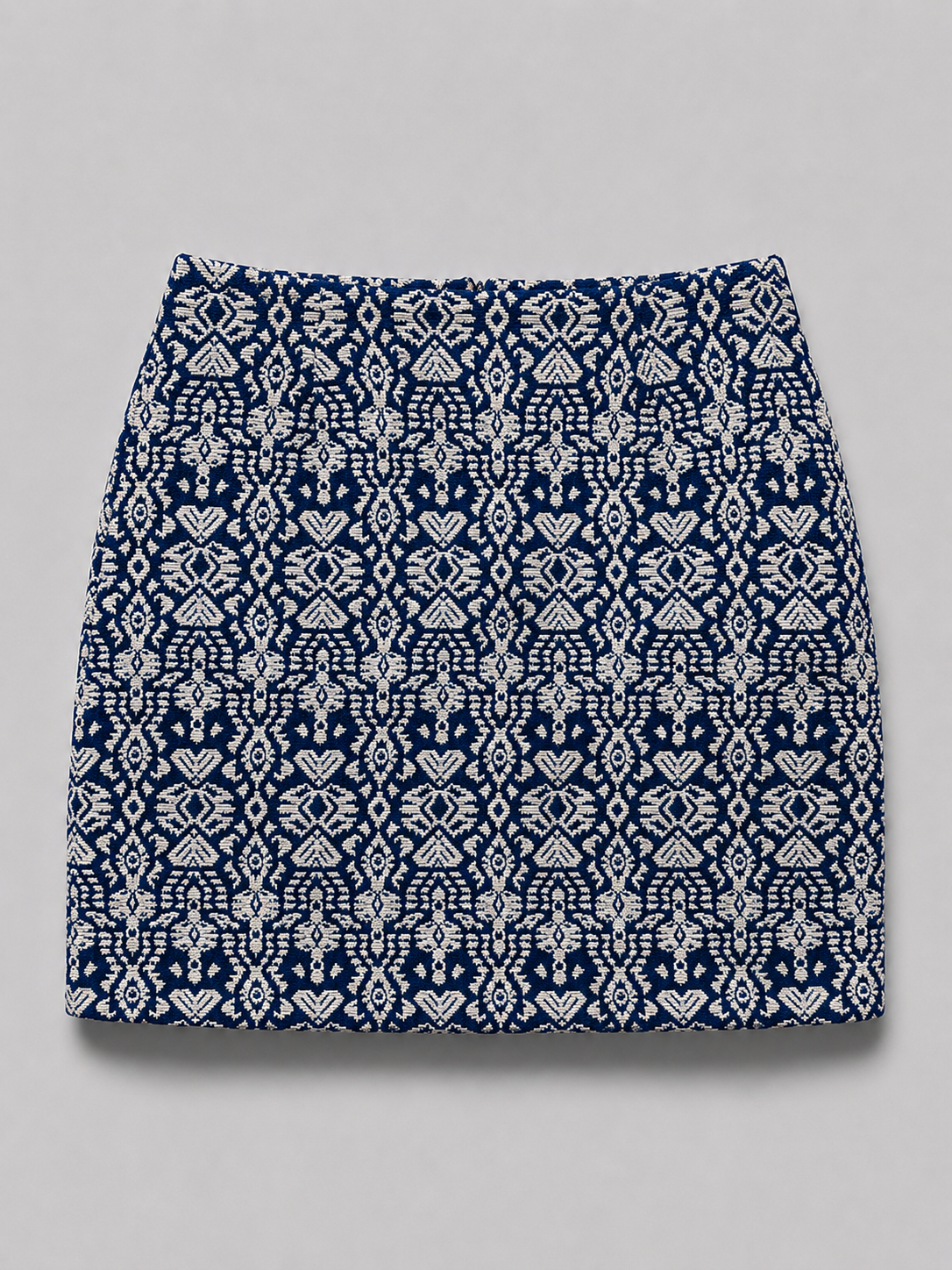 Abstract print skirt