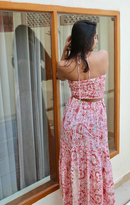 Cutout designer dress