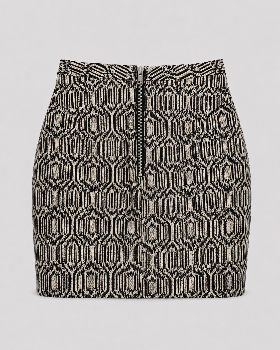 Snake print skirt
