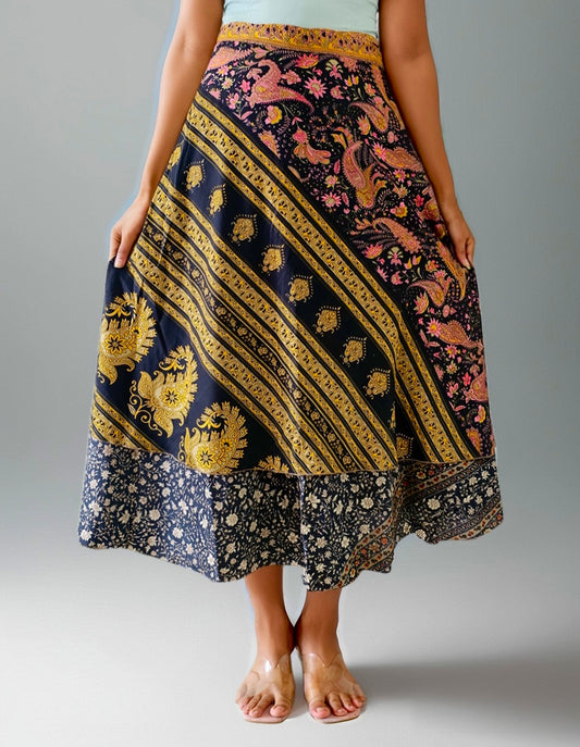 Reversible Wrap skirt