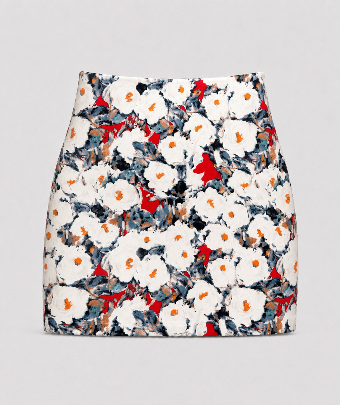 Floral pattern skirt
