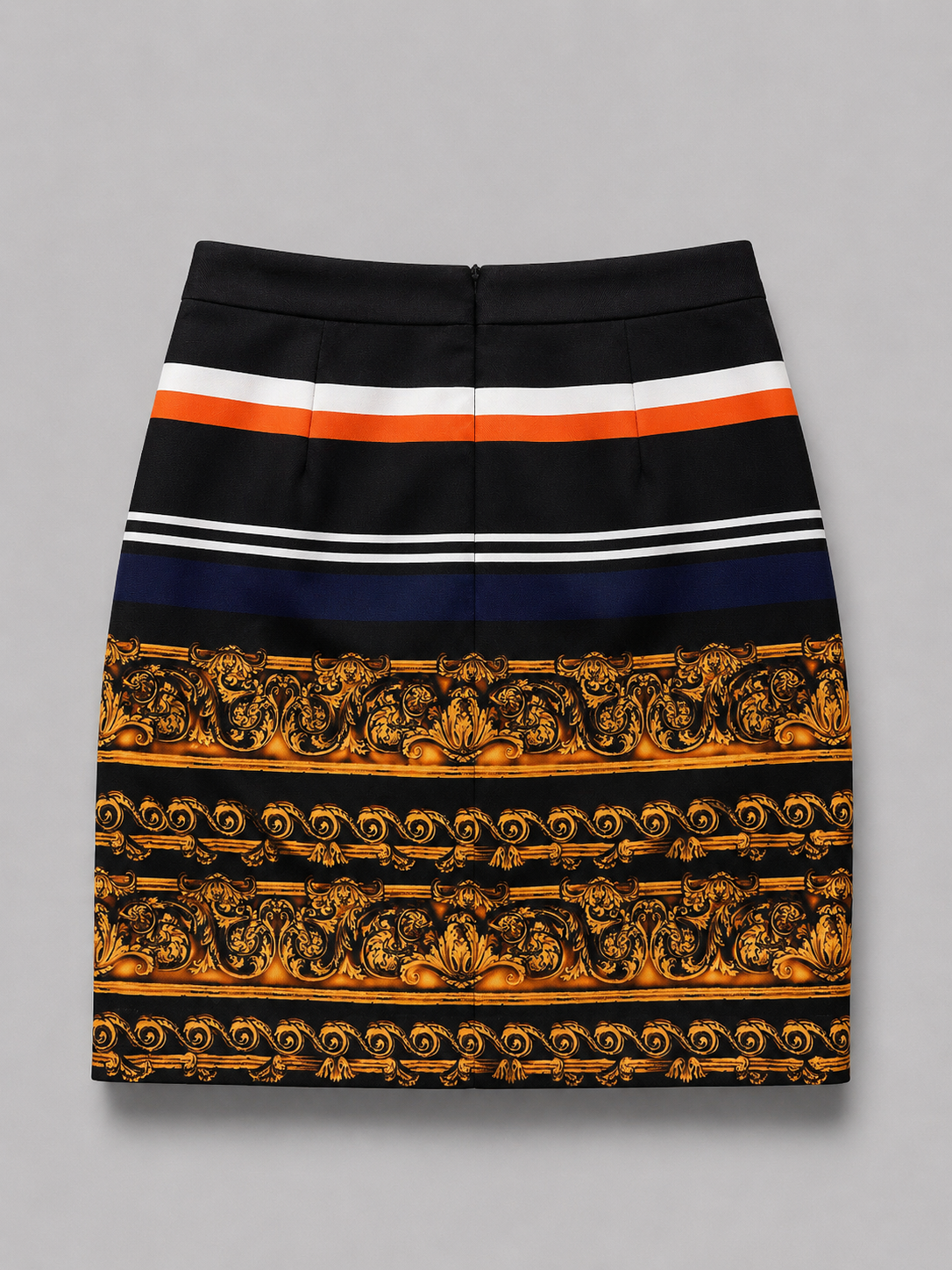 Versace print skirt