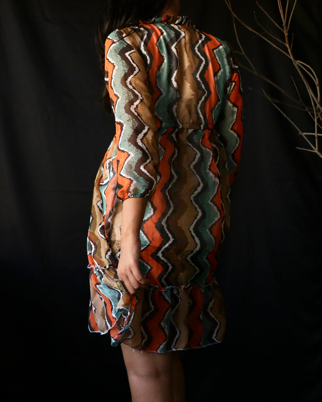 Summer A-line chiffon beach dress