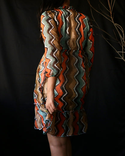 Summer A-line chiffon beach dress