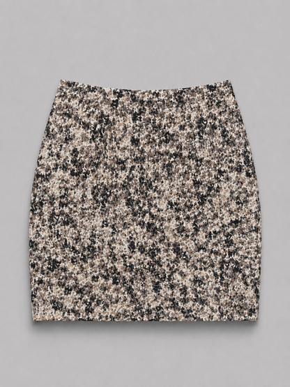 Abstract pattern skirt