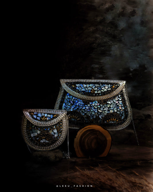 Handcrafted mosaic bags