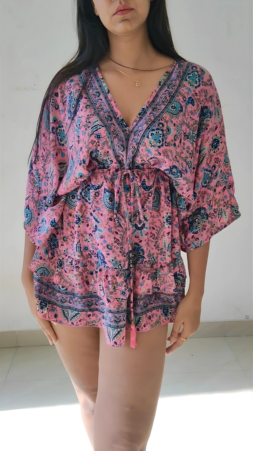 Kimono short dress