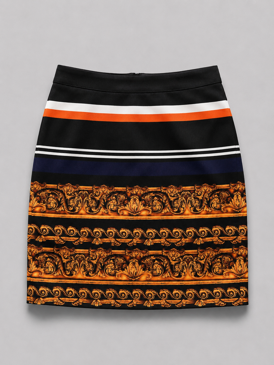 Versace print skirt