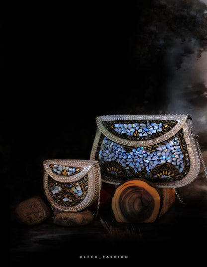Handcrafted mosaic bags