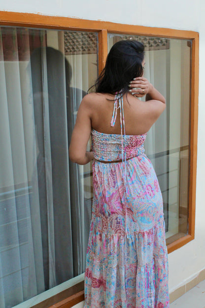 Cutout designer dress