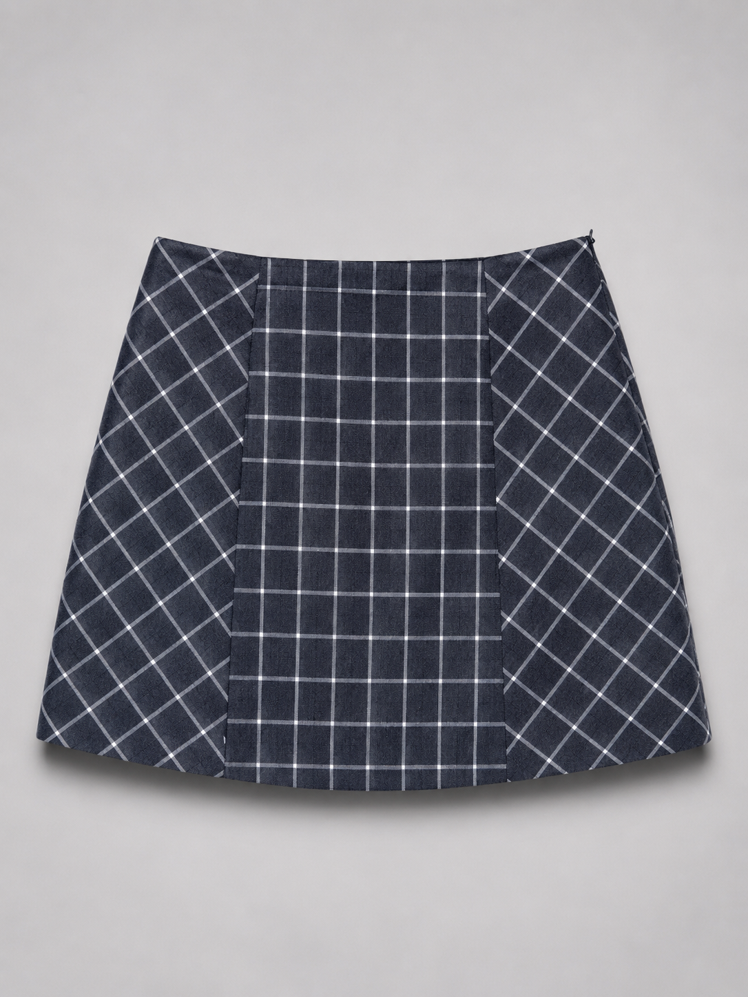 Mini plaided skirt