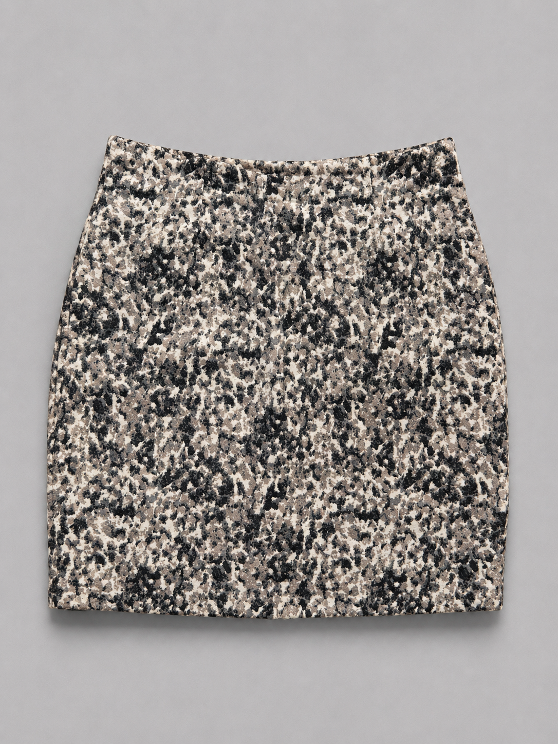 Abstract pattern skirt