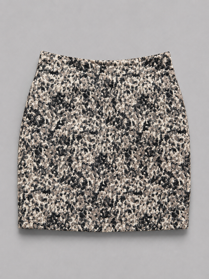 Abstract pattern skirt