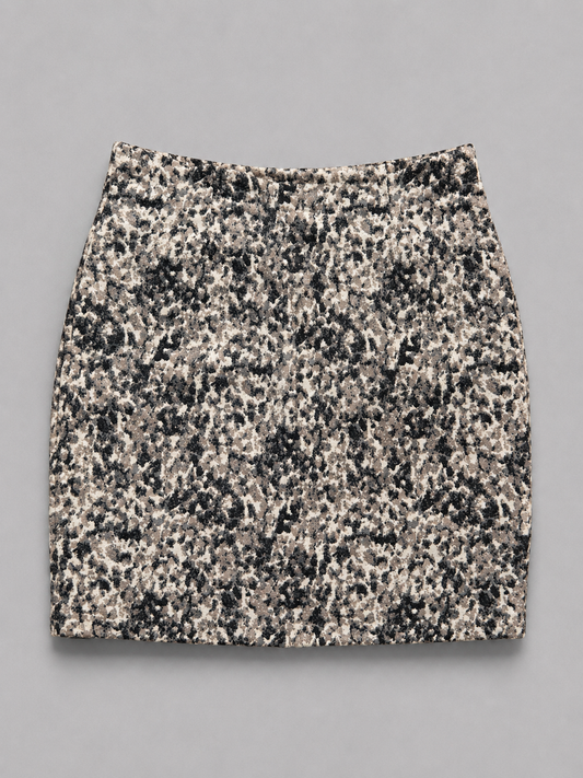 Abstract pattern skirt