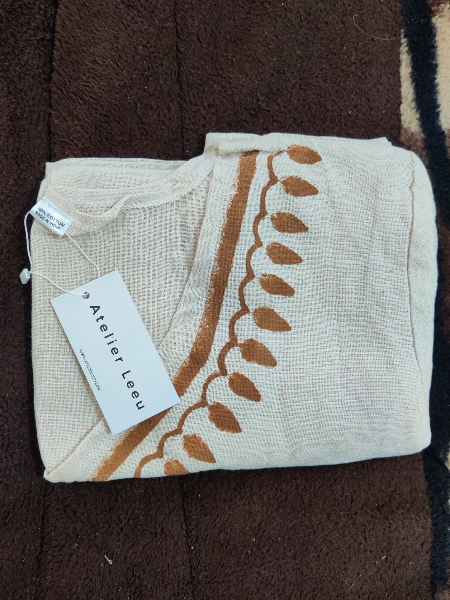 Jute cotton wrap top 3