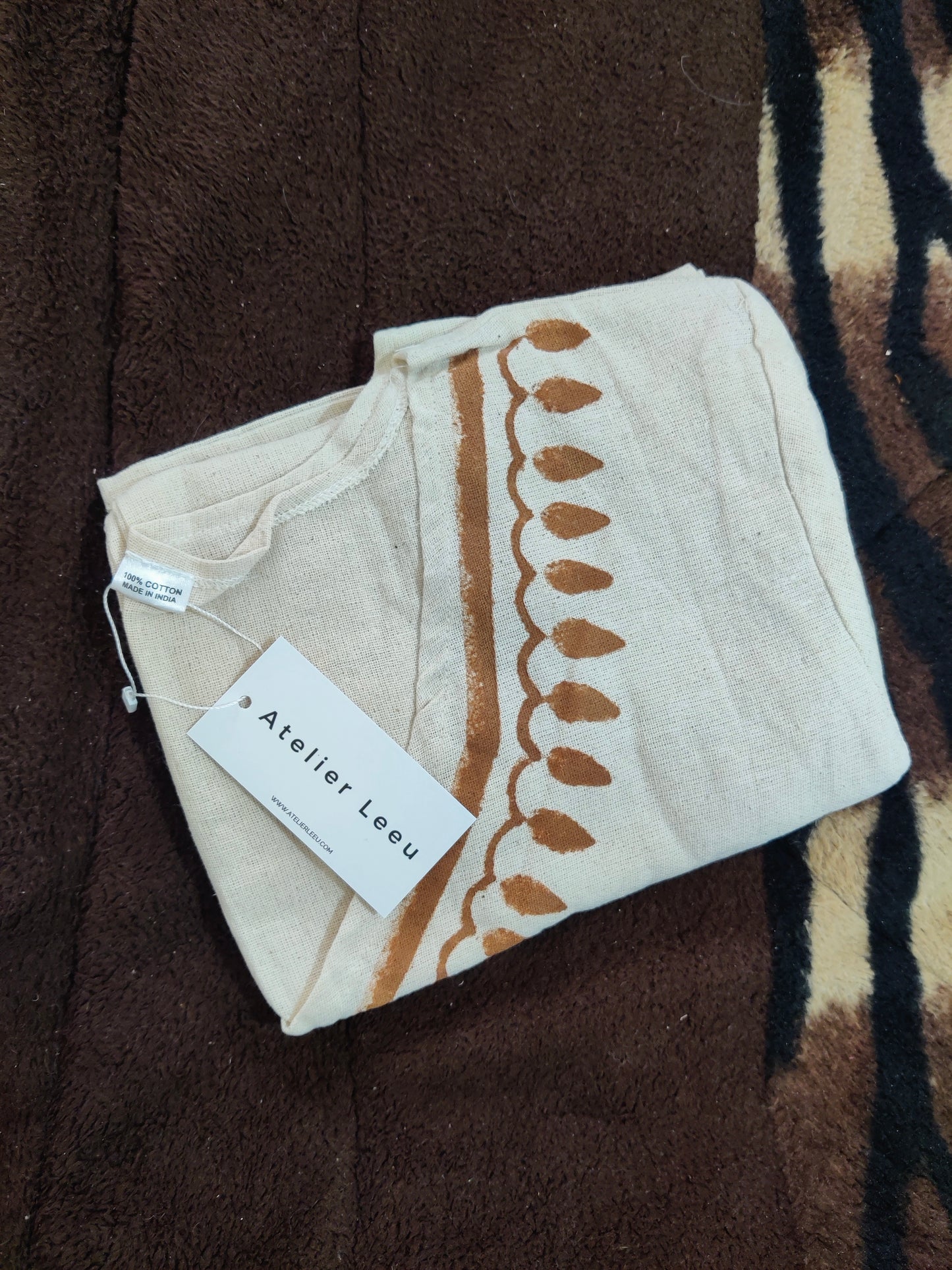 Jute cotton wrap top 3