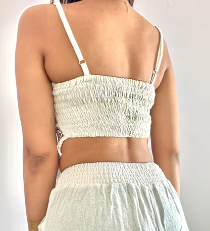 Jute cotton tank top 2