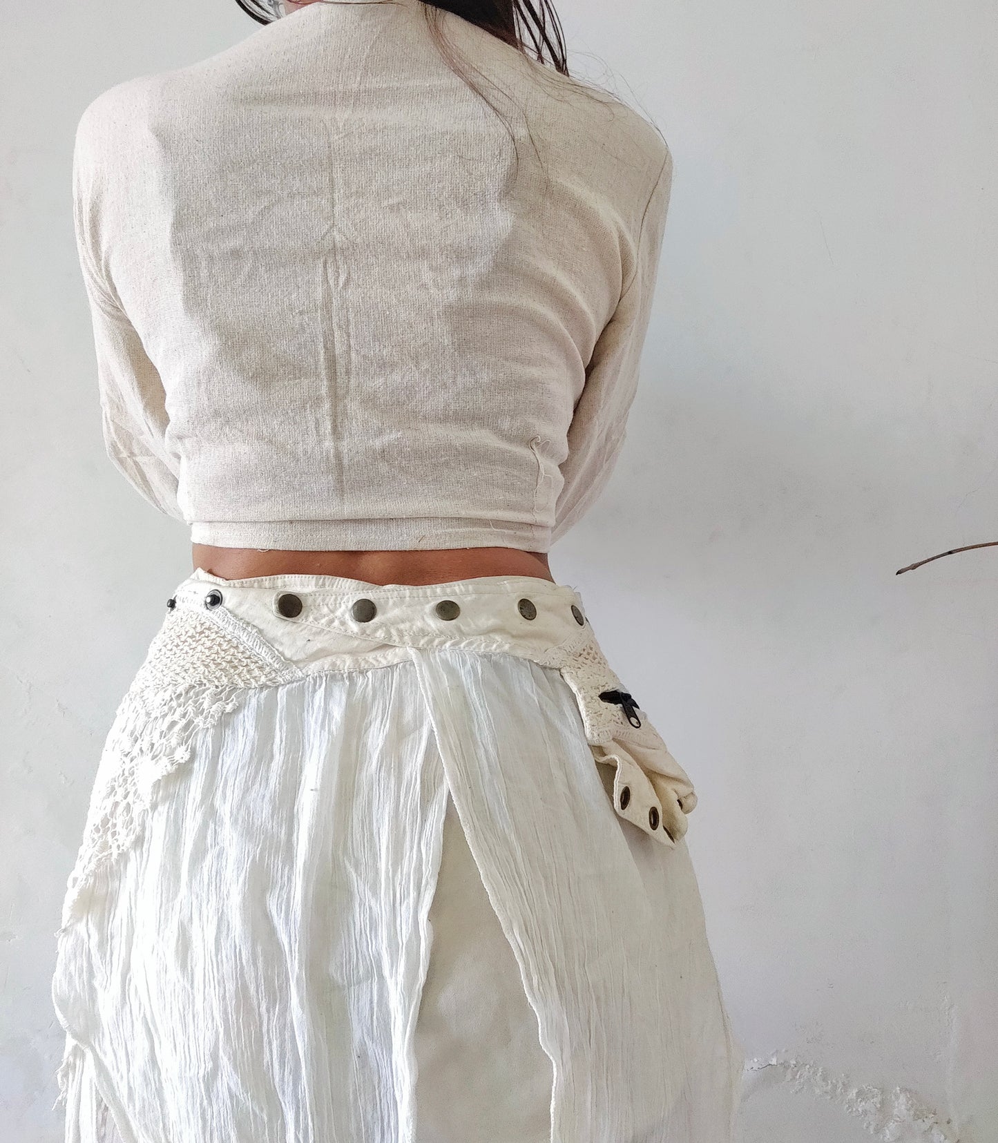 Jute cotton wrap top 3