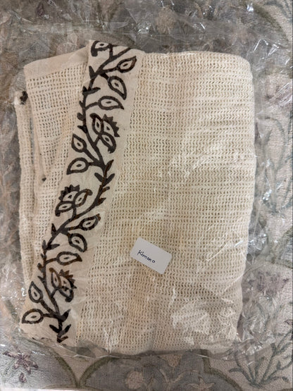 dune handwoven jute cotton kimono