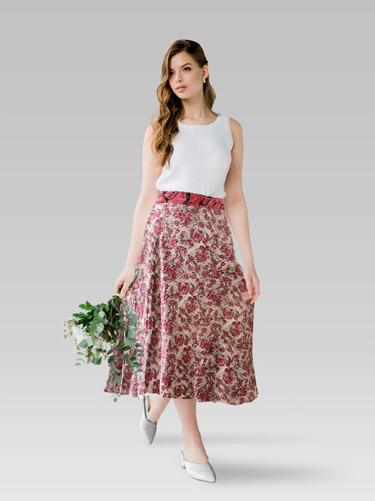 Reversible Wrap skirt