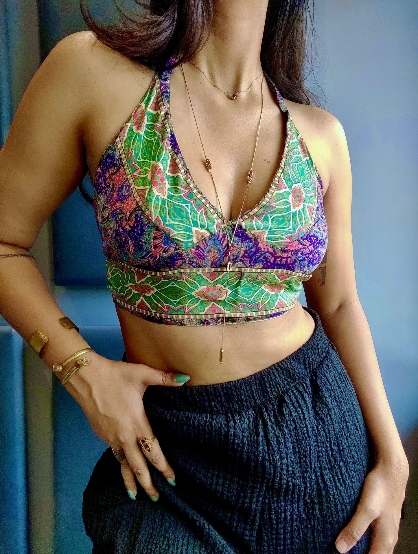 Convertible 2 in 1 Halter top