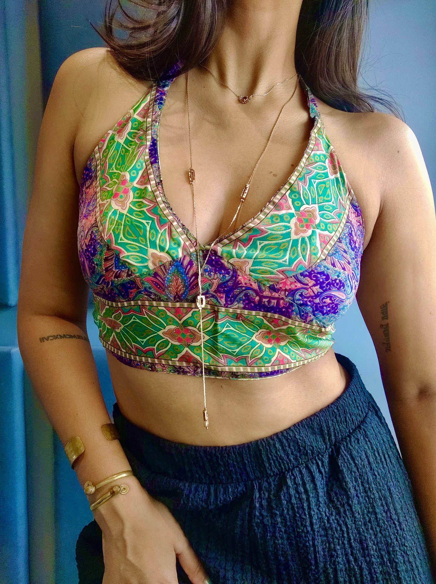 Convertible 2 in 1 Halter top