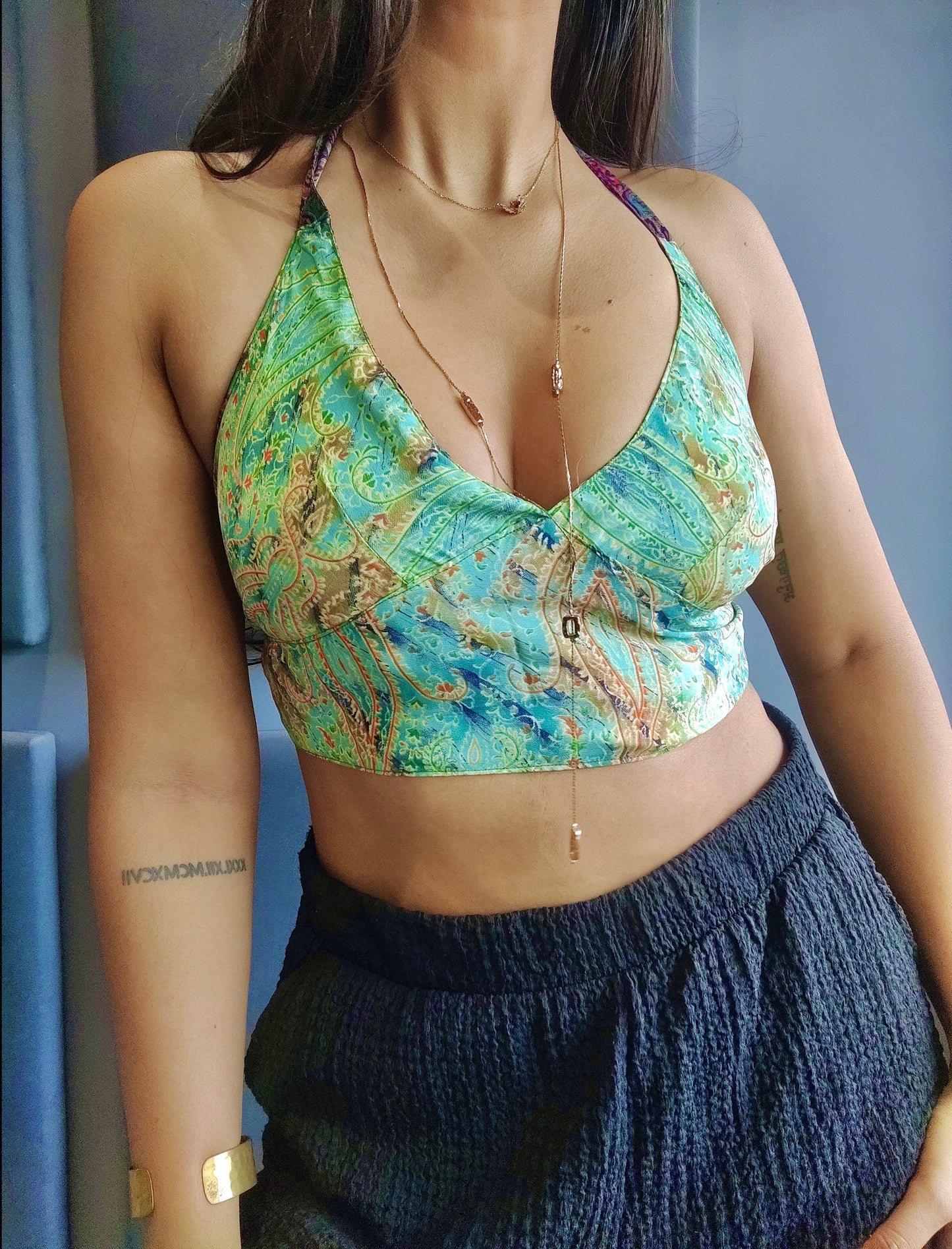 Convertible 2 in 1 Halter top