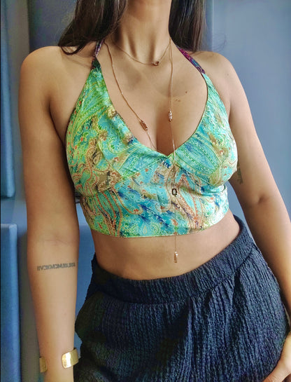 Convertible 2 in 1 Halter top