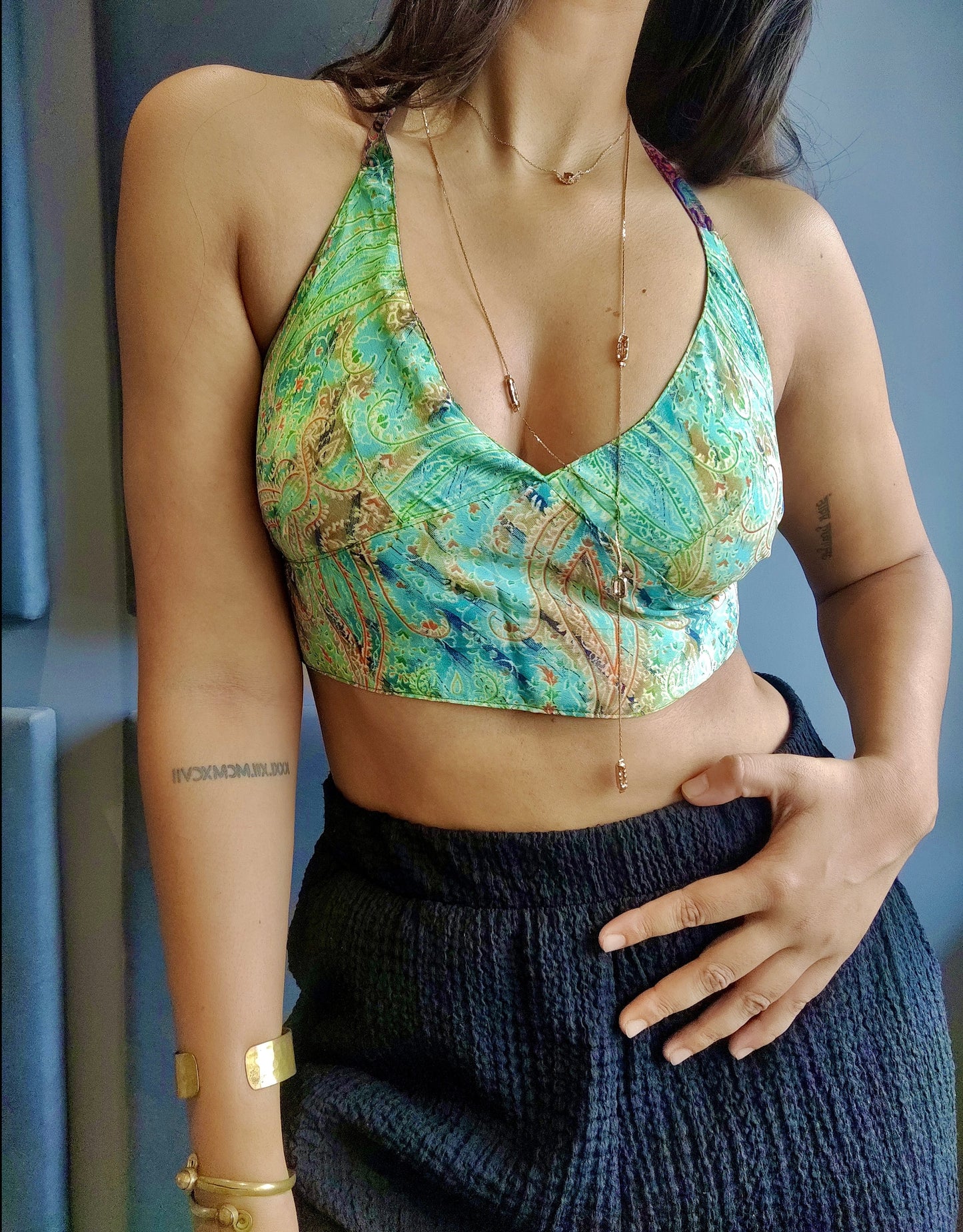 Convertible 2 in 1 Halter top