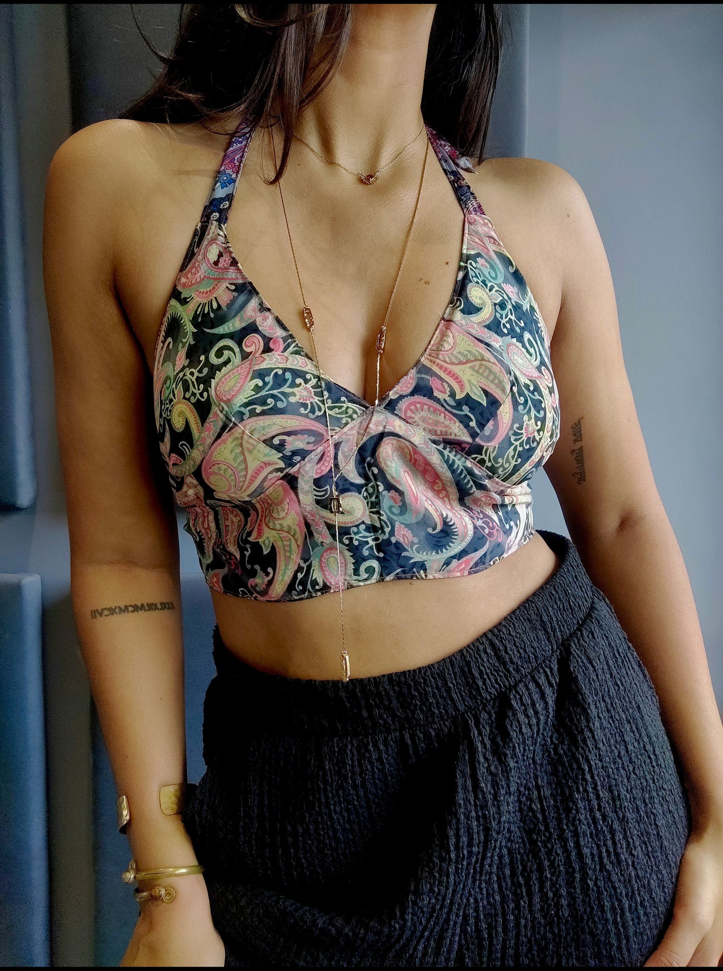 Convertible 2 in 1 Halter top