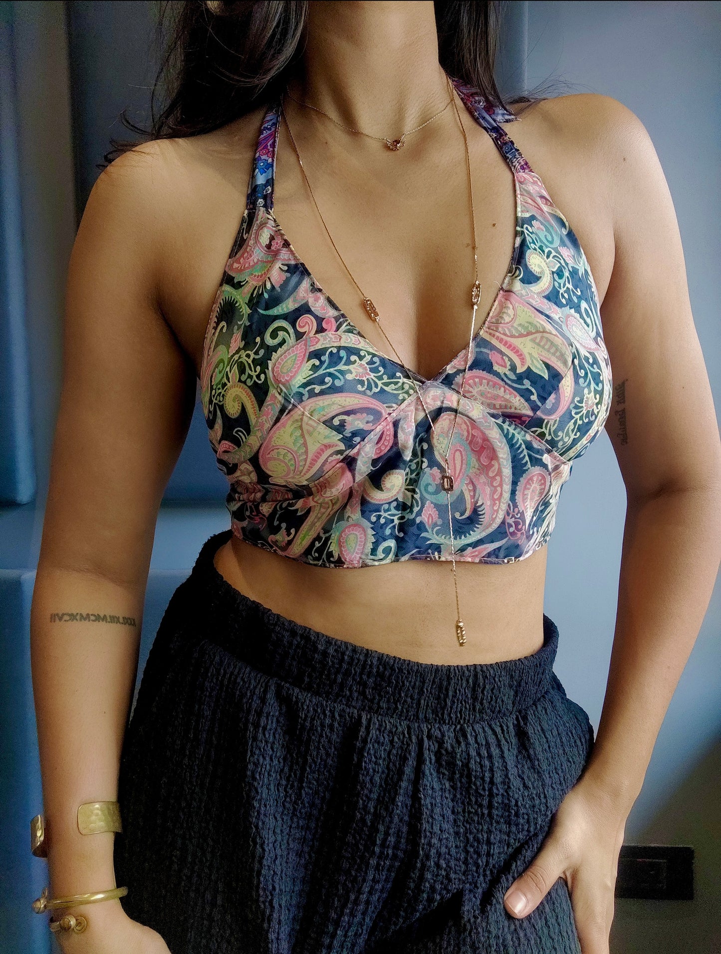 Convertible 2 in 1 Halter top