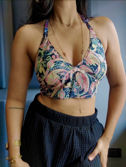 Convertible 2 in 1 Halter top