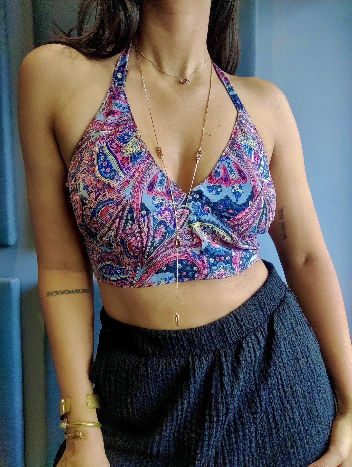 Convertible 2 in 1 Halter top