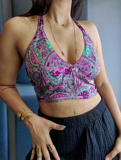 Convertible 2 in 1 Halter top