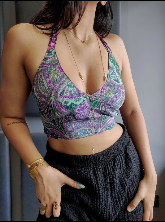Convertible 2 in 1 Halter top