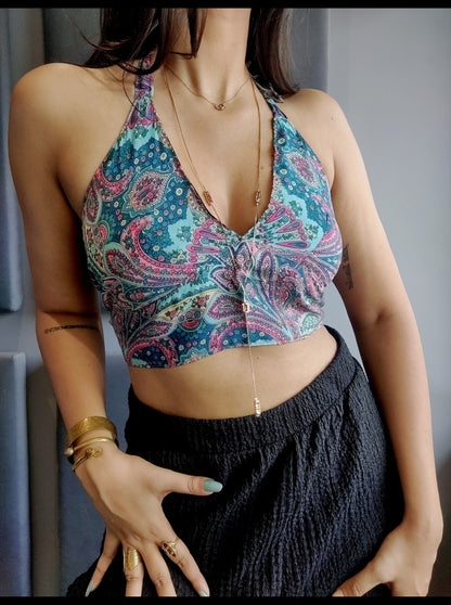 Convertible 2 in 1 Halter top