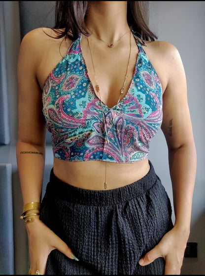 Convertible 2 in 1 Halter top