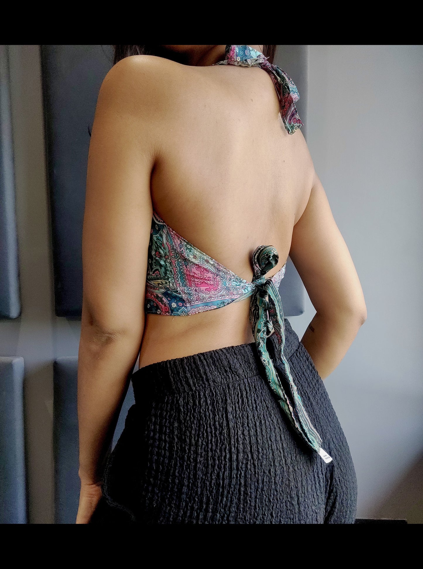 Convertible 2 in 1 Halter top
