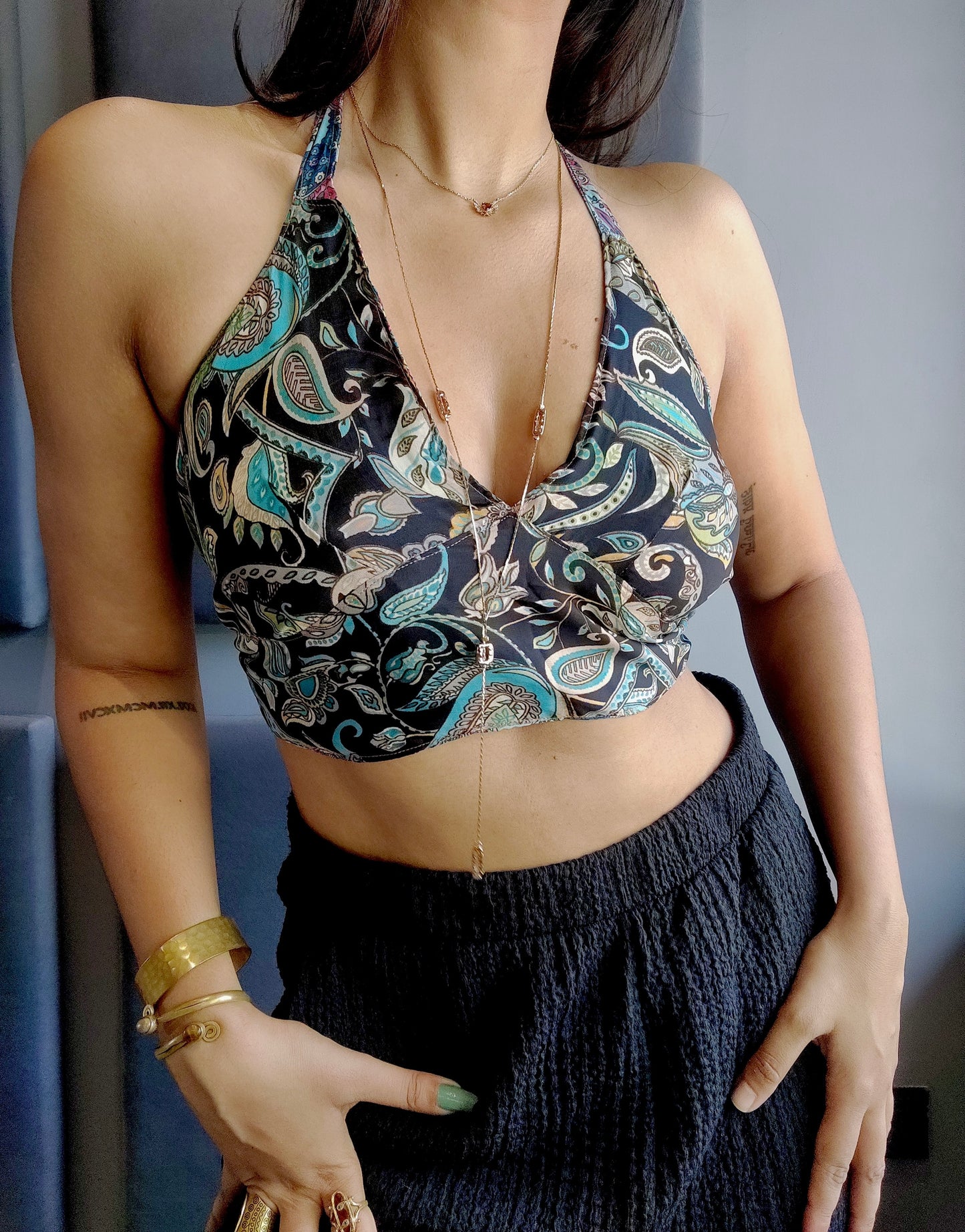 Convertible 2 in 1 Halter top