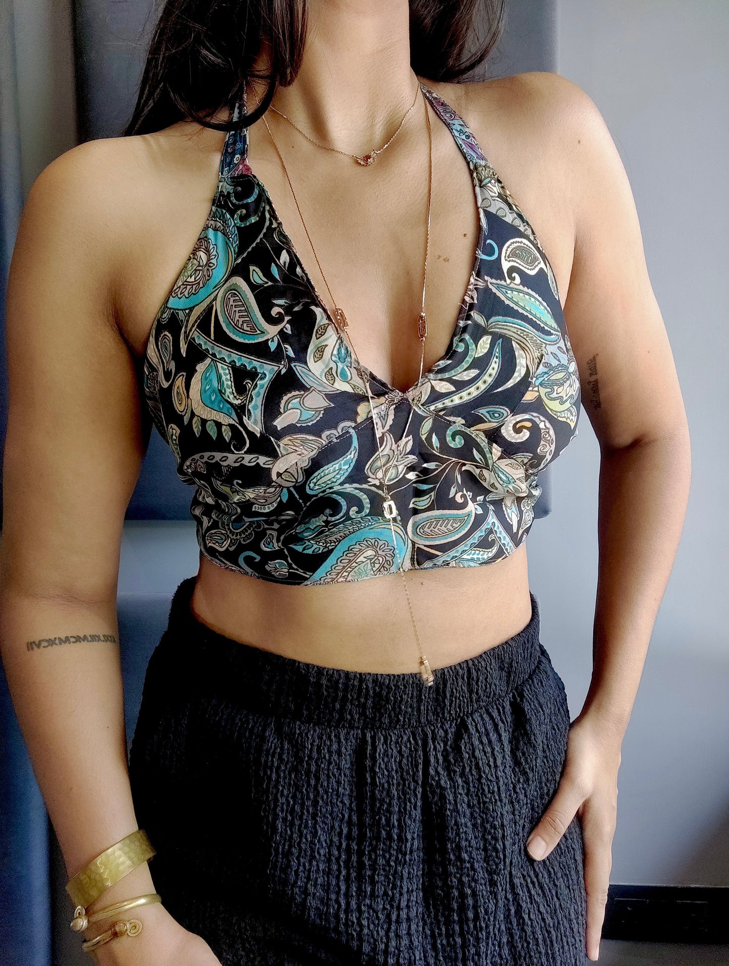 Convertible 2 in 1 Halter top
